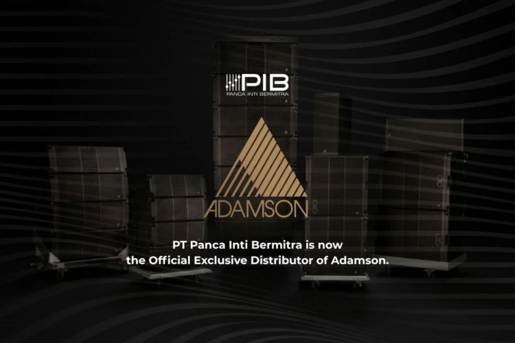PIB Resmi Menjadi Exclusive Distributor Adamson