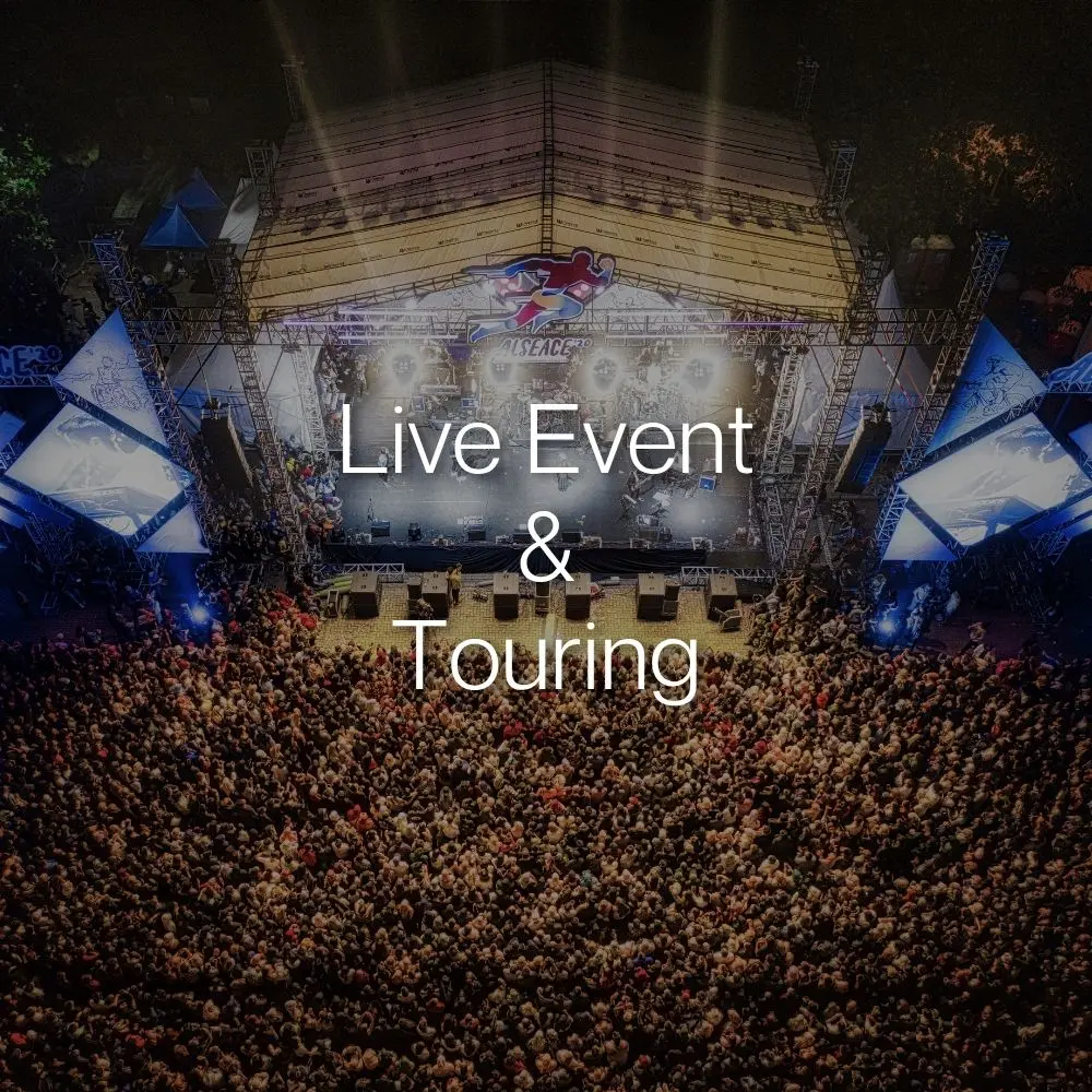 09 live event touring